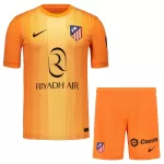 Levné Dětský Fotbalový Dres Atlético Madrid Brankářské 2025-26 Oranžový