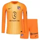 Levné Dětský Fotbalový Dres Atlético Madrid Brankářské 2025-26 Oranžový Dlouhý Rukáv Levné Dětský Fotbalový Dres Atlético Madrid Brankářské 2025-26 Oranžový Dlouhý Rukáv
