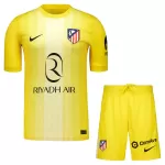 Levné Dětský Fotbalový Dres Atlético Madrid Brankářské 2025-26 Žlutá
