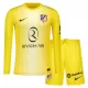 Levné Dětský Fotbalový Dres Atlético Madrid Brankářské 2025-26 Žlutá Dlouhý Rukáv