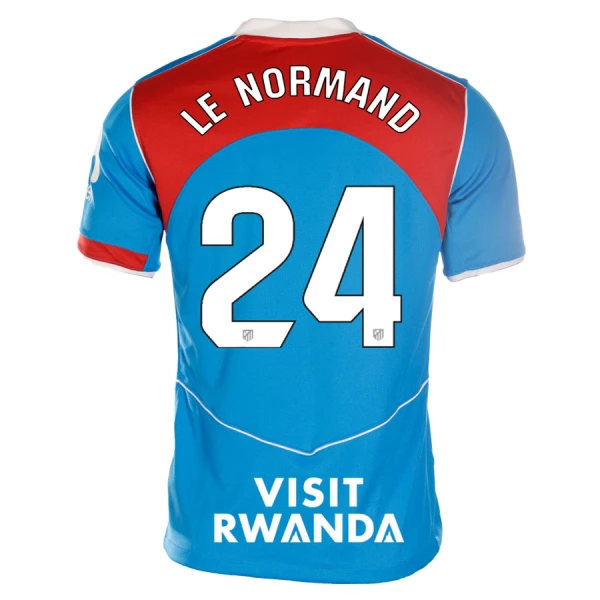 Levné Dětský Fotbalový Dres Atlético Madrid Le Normand 24 Alternativní 2025-26