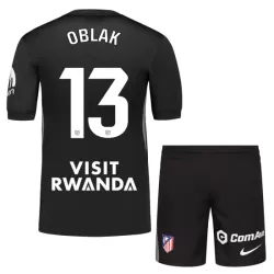 Levné Dětský Fotbalový Dres Atlético Madrid Oblak 13 Brankářské 2025-26 Černá Levné Dětský Fotbalový Dres Atlético Madrid Oblak 13 Brankářské 2025-26 Černá