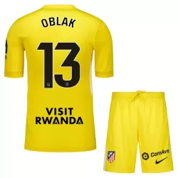 Levné Dětský Fotbalový Dres Atlético Madrid Oblak 13 Brankářské 2025-26 Žlutá Levné Dětský Fotbalový Dres Atlético Madrid Oblak 13 Brankářské 2025-26 Žlutá