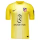Levné Dětský Fotbalový Dres Atlético Madrid Oblak 13 Brankářské 2025-26 Žlutá