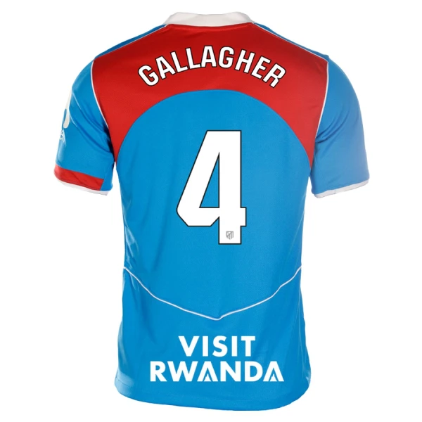 Levné Mužský Fotbalový Dres Atlético Madrid Gallagher 4 Alternativní 2025-26