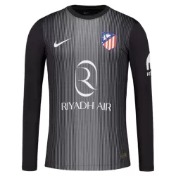 Levné Mužský Fotbalový Dres Atlético Madrid Oblak 13 Brankářské 2025-26 Černá Dlouhý Rukáv