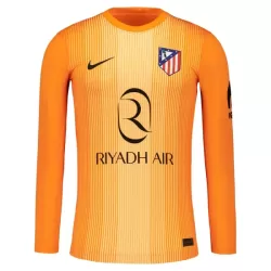 Levné Mužský Fotbalový Dres Atlético Madrid Oblak 13 Brankářské 2025-26 Oranžový Dlouhý Rukáv