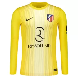 Levné Mužský Fotbalový Dres Atlético Madrid Oblak 13 Brankářské 2025-26 Žlutá Dlouhý Rukáv