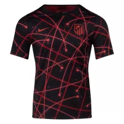 Levné Mužský Fotbalový Dres Atlético Madrid Pre-Match 2025-26 Černá Levné Mužský Fotbalový Dres Atlético Madrid Pre-Match 2025-26 Černá