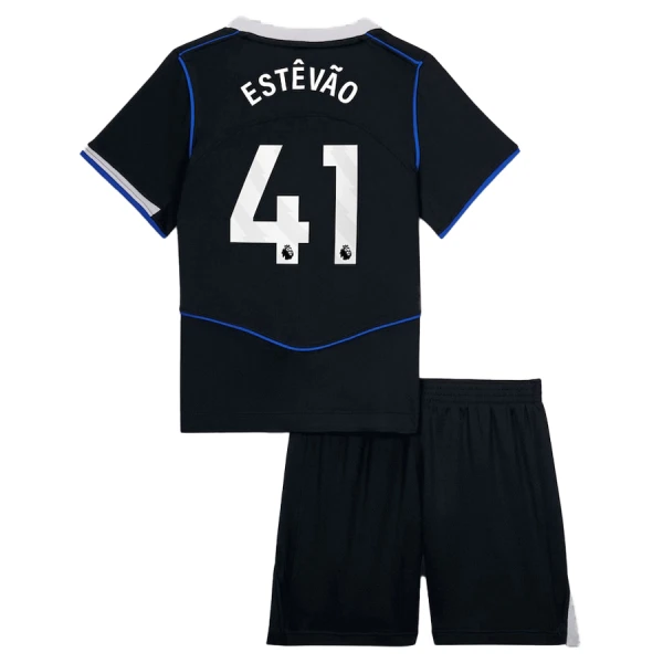 Levné Dětský Fotbalový Dres Chelsea Estevao 41 Alternativní 2025-26