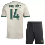 Levné Dětský Fotbalový Dres FC Bayern Mnichov Oktoberfest Luis Diaz 14 2025-26