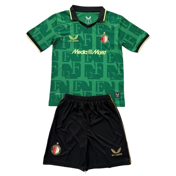 Levné Dětský Fotbalový Dres Feyenoord Čtvrtý 2025-26 Levné Dětský Fotbalový Dres Feyenoord Čtvrtý 2025-26