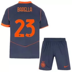 Levné Dětský Fotbalový Dres Inter Milán Barella 23 Alternativní 2025-26 Levné Dětský Fotbalový Dres Inter Milán Barella 23 Alternativní 2025-26