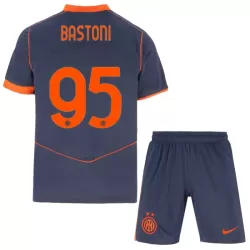 Levné Dětský Fotbalový Dres Inter Milán Bastoni 95 Alternativní 2025-26 Levné Dětský Fotbalový Dres Inter Milán Bastoni 95 Alternativní 2025-26