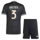 Levné Dětský Fotbalový Dres Juventus Bremer 3 Alternativní 2025-26