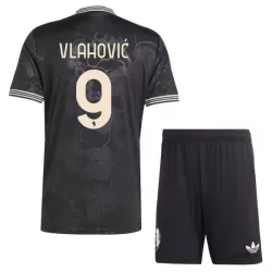 Levné Dětský Fotbalový Dres Juventus Vlahovic 9 Alternativní 2025-26 Levné Dětský Fotbalový Dres Juventus Vlahovic 9 Alternativní 2025-26