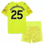 Levné Dětský Fotbalový Dres Manchester City Gianluigi Donnarumma 25 Brankářské 2025-26 Žlutá