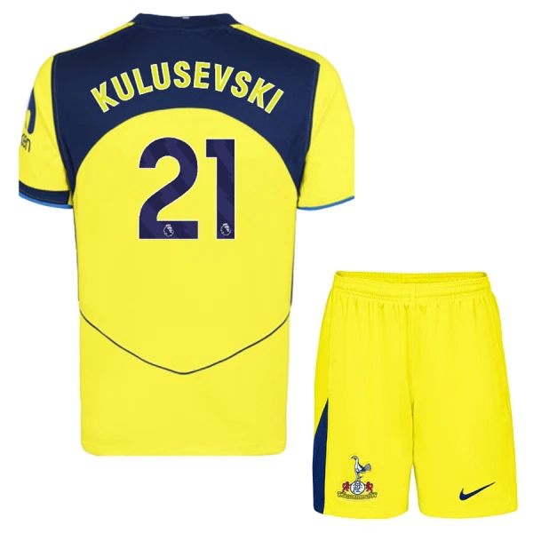 Levné Dětský Fotbalový Dres Tottenham Hotspur Kulusevski 21 Alternativní 2025-26
