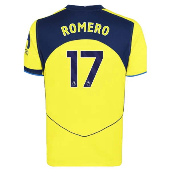 Levné Dětský Fotbalový Dres Tottenham Hotspur Romero 17 Alternativní 2025-26