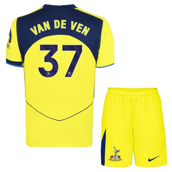 Levné Dětský Fotbalový Dres Tottenham Hotspur Van De Ven 37 Alternativní 2025-26