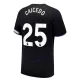 Levné Mužský Fotbalový Dres Chelsea Caicedo 25 Alternativní 2025-26