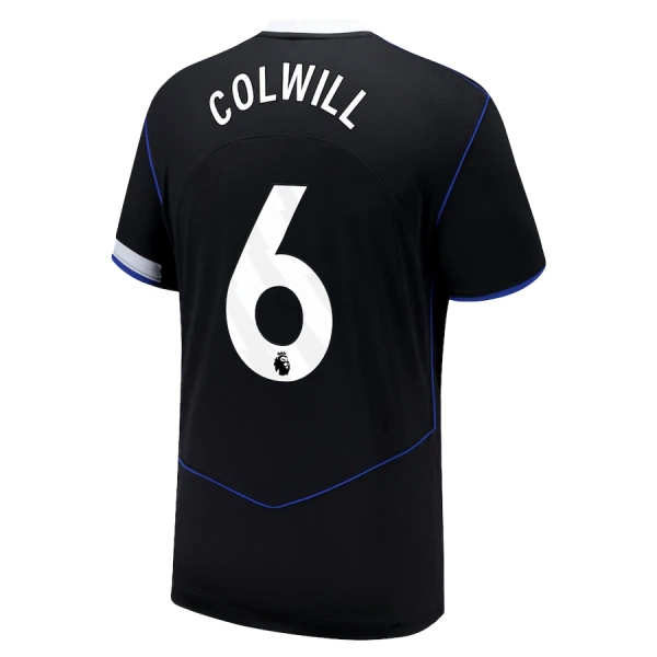 Levné Mužský Fotbalový Dres Chelsea Colwill 6 Alternativní 2025-26 Levné Mužský Fotbalový Dres Chelsea Colwill 6 Alternativní 2025-26
