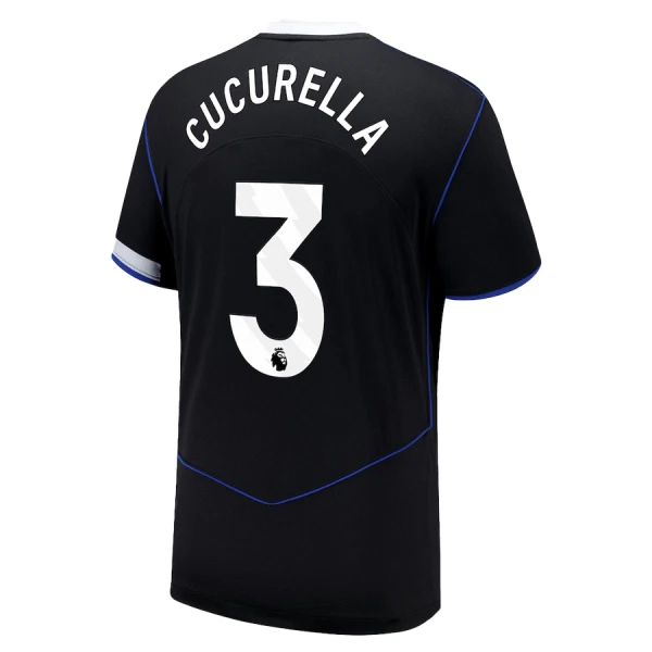 Levné Mužský Fotbalový Dres Chelsea Cucurella 3 Alternativní 2025-26