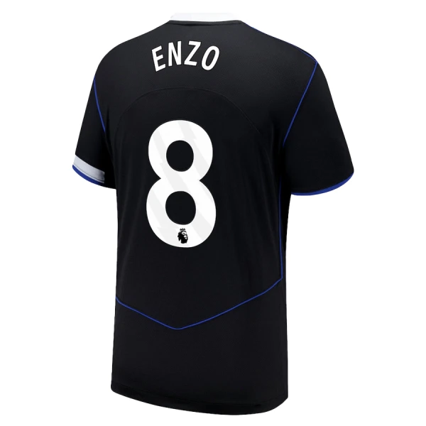 Levné Mužský Fotbalový Dres Chelsea Enzo 8 Alternativní 2025-26 Levné Mužský Fotbalový Dres Chelsea Enzo 8 Alternativní 2025-26