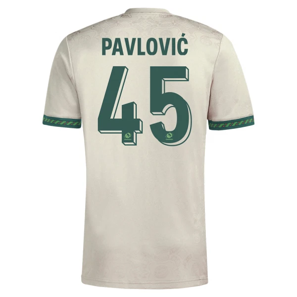 Levné Mužský Fotbalový Dres FC Bayern Mnichov Oktoberfest Pavlovic 45 2025-26