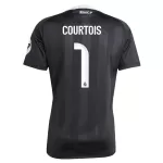 Levné Mužský Fotbalový Dres Real Madrid Courtois 1 Brankářské 2025-26 Černá