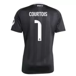 Levné Mužský Fotbalový Dres Real Madrid Courtois 1 Brankářské 2025-26 Černá Levné Mužský Fotbalový Dres Real Madrid Courtois 1 Brankářské 2025-26 Černá