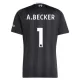 Levné Dětský Fotbalový Dres Liverpool A. Becker 1 Brankářské 2025-26 Černá
