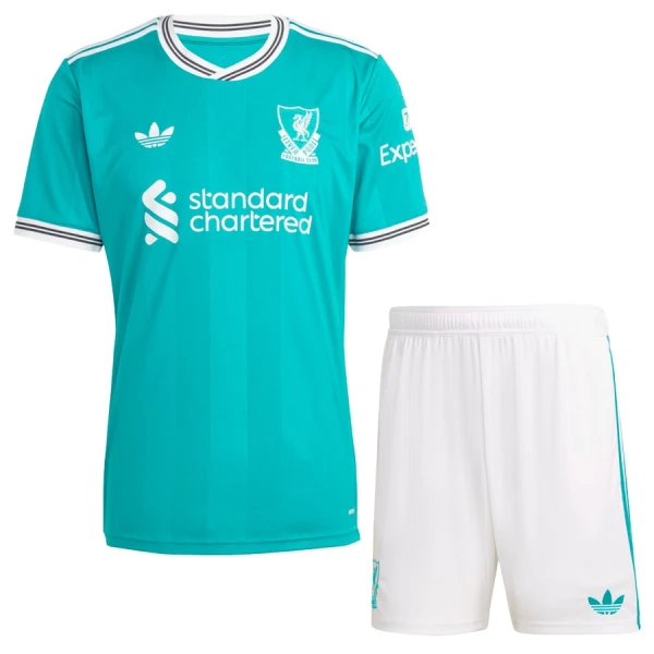 Levné Dětský Fotbalový Dres Liverpool Alternativní 2025-26