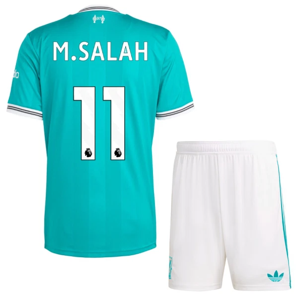 Levné Dětský Fotbalový Dres Liverpool M.Salah 11 Alternativní 2025-26