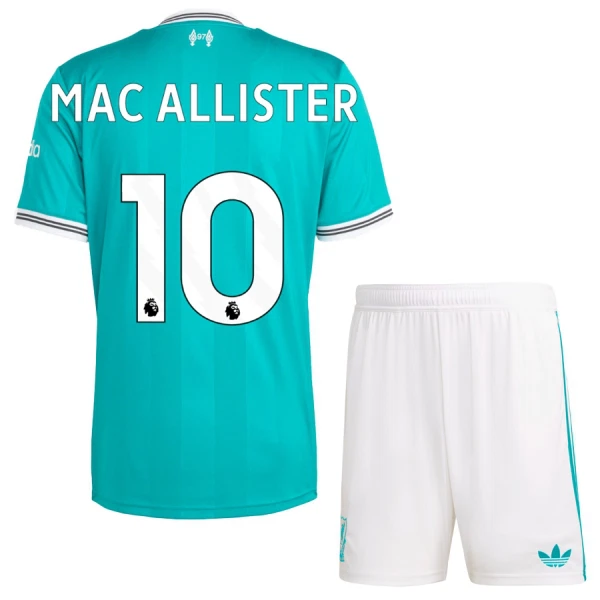 Levné Dětský Fotbalový Dres Liverpool Mac Allister 10 Alternativní 2025-26