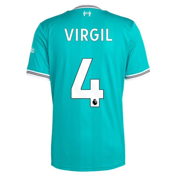 Levné Dětský Fotbalový Dres Liverpool Virgil 4 Alternativní 2025-26