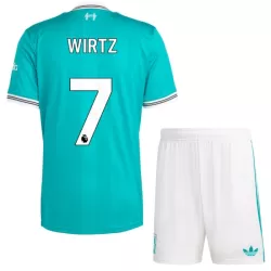 Levné Dětský Fotbalový Dres Liverpool Wirtz 7 Alternativní 2025-26 Levné Dětský Fotbalový Dres Liverpool Wirtz 7 Alternativní 2025-26