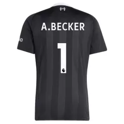 Levné Mužský Fotbalový Dres Liverpool A. Becker 1 Brankářské 2025-26 Černá Levné Mužský Fotbalový Dres Liverpool A. Becker 1 Brankářské 2025-26 Černá