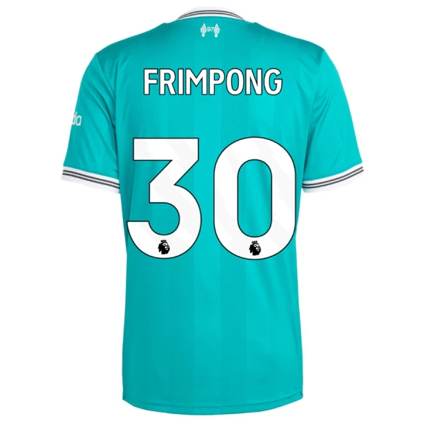 Levné Mužský Fotbalový Dres Liverpool Jeremie Frimpong 30 Alternativní 2025-26