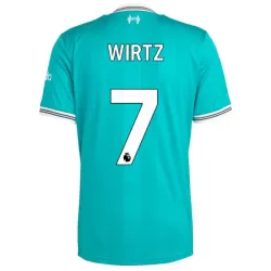 Levné Mužský Fotbalový Dres Liverpool Wirtz 7 Alternativní 2025-26 Levné Mužský Fotbalový Dres Liverpool Wirtz 7 Alternativní 2025-26