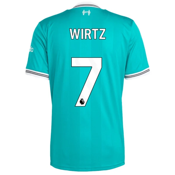 Levné Mužský Fotbalový Dres Liverpool Wirtz 7 Alternativní 2025-26