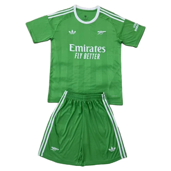 Levné Dětský Fotbalový Dres Arsenal Brankářské 2025-26 Zelená