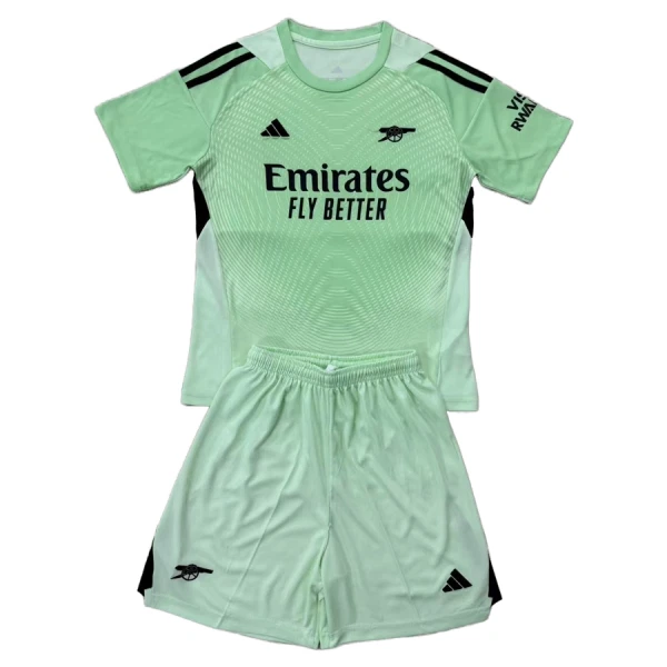Levné Dětský Fotbalový Dres Arsenal Brankářské 2025-26 Zelená