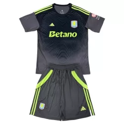 Levné Dětský Fotbalový Dres Aston Villa Brankářské 2025-26 Černá Levné Dětský Fotbalový Dres Aston Villa Brankářské 2025-26 Černá