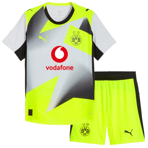 Levné Dětský Fotbalový Dres Borussia Dortmund Venkovní 2025-26