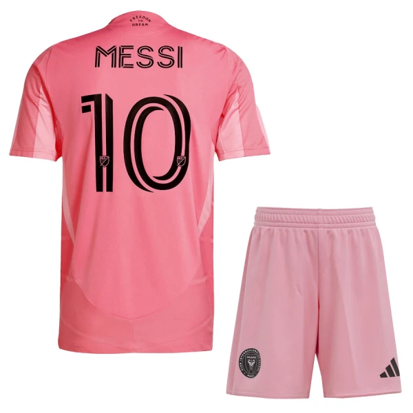 Levné Dětský Fotbalový Dres Inter Miami CF Messi 10 Domácí 2025-26 Levné Dětský Fotbalový Dres Inter Miami CF Messi 10 Domácí 2025-26