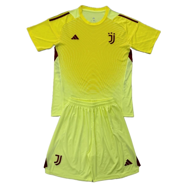 Levné Dětský Fotbalový Dres Juventus Brankářské 2025-26 Žlutá