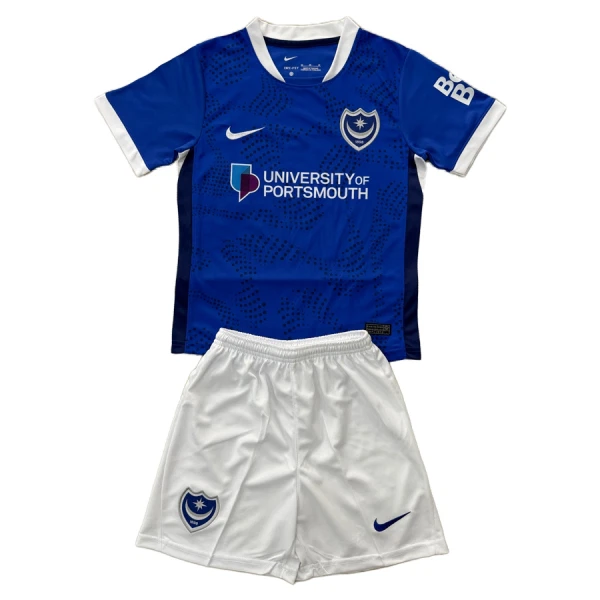 Levné Dětský Fotbalový Dres Portsmouth Domácí 2025-26
