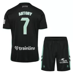 Levné Dětský Fotbalový Dres Real Betis Antony 7 Alternativní 2025-26 Levné Dětský Fotbalový Dres Real Betis Antony 7 Alternativní 2025-26