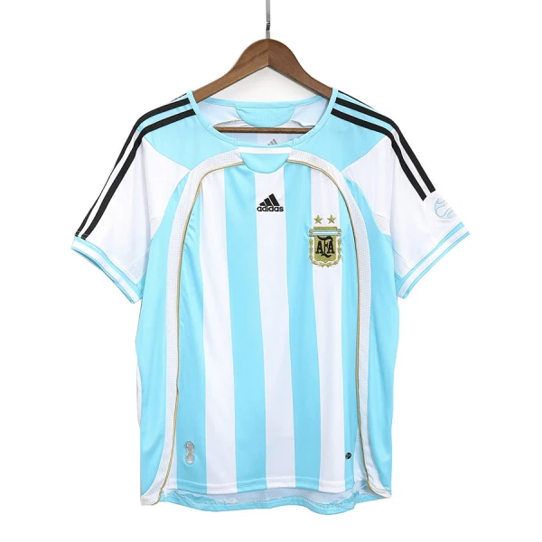 Levné Mužský Fotbalový Dres Argentina 2006 Domácí Retro